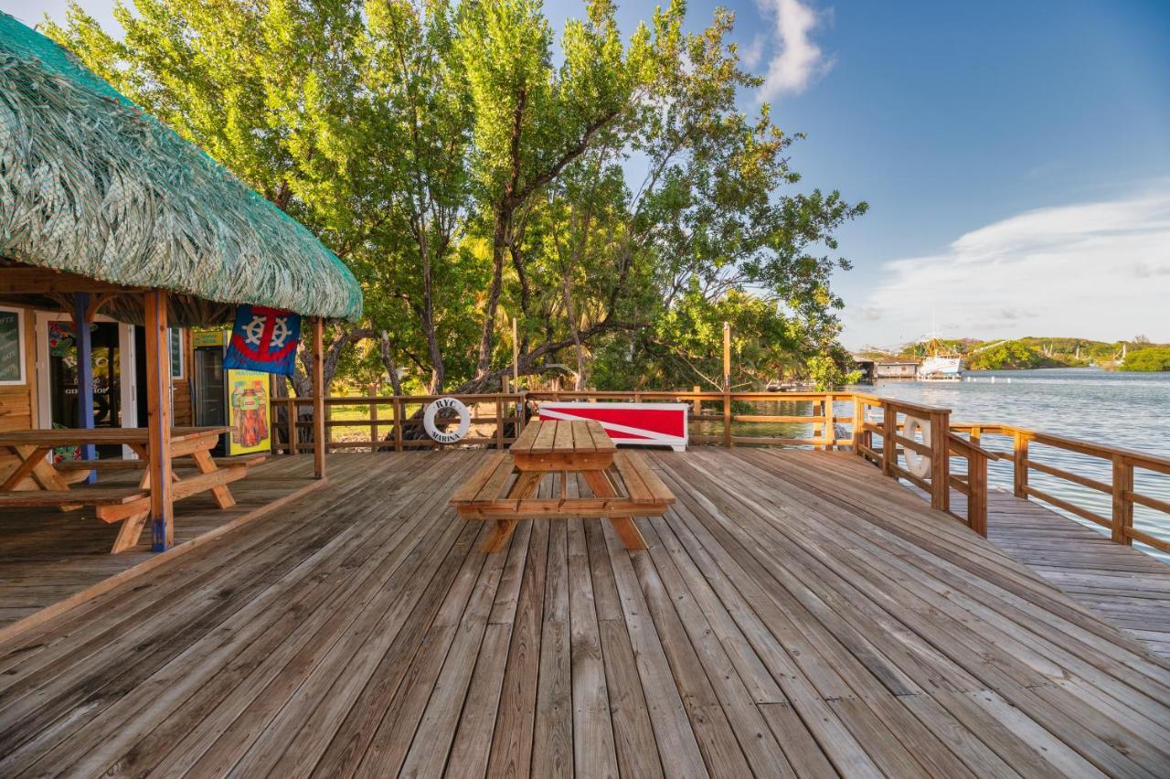 Hotel And Dive Center Roatan Yacht Club French Harbour エクステリア 写真